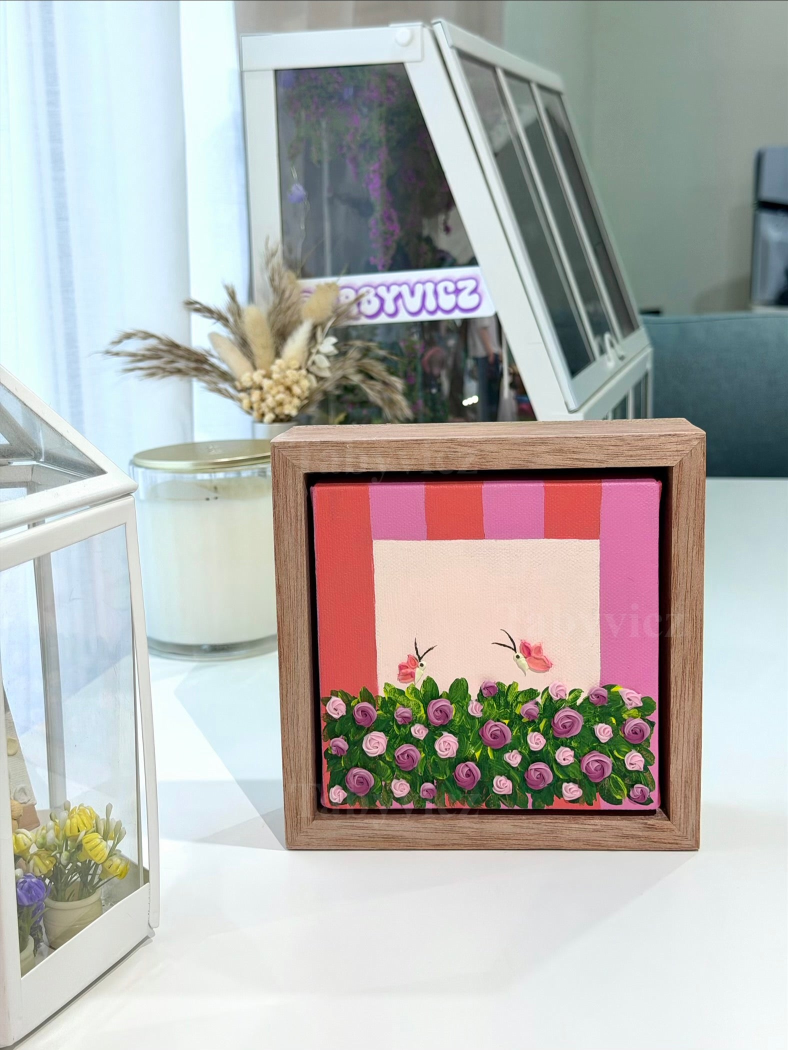 Mini Collection-Rose Hedge & Butterflies